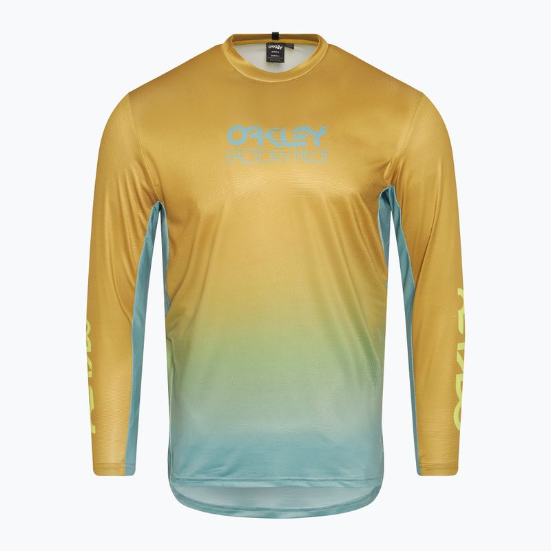 Лонгслів велосипедний чоловічий Oakley Maven Coast 2.0 LS gradient sulfide pacific