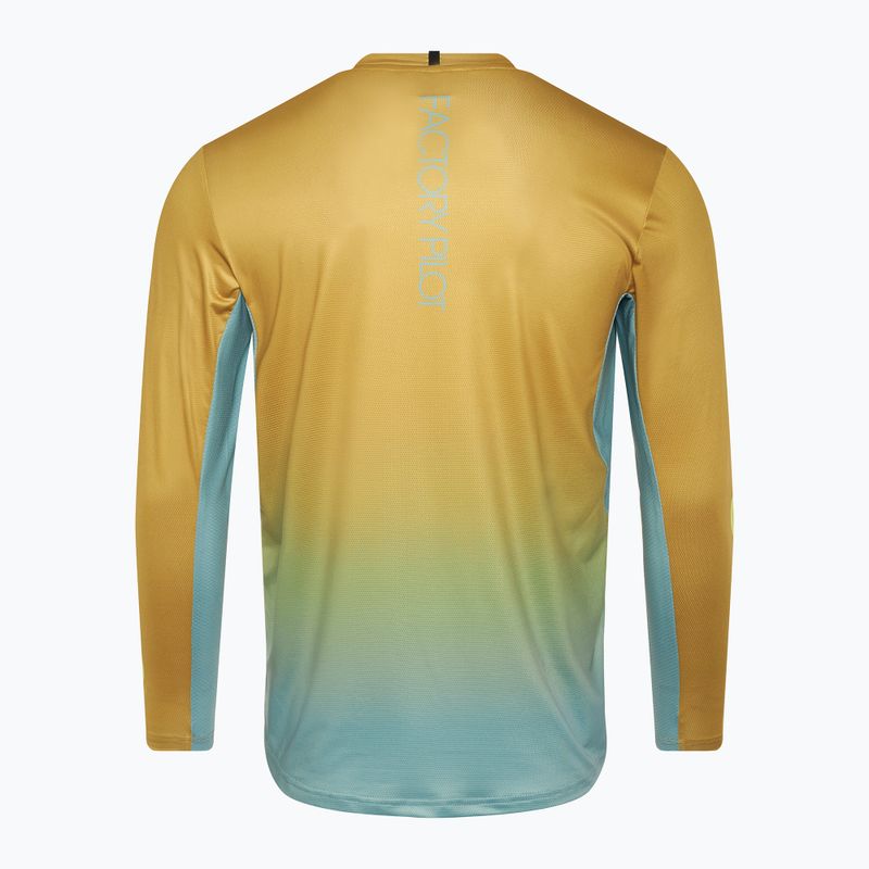 Лонгслів велосипедний чоловічий Oakley Maven Coast 2.0 LS gradient sulfide pacific 2