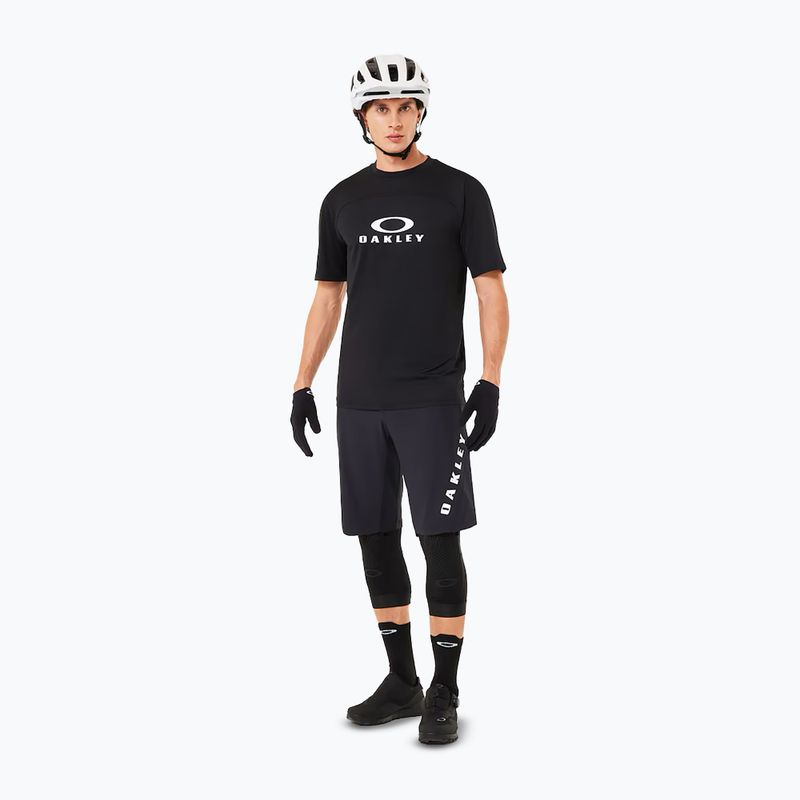 Шорти велосипедні чоловічі Oakley Free Ride Lined blackout 2