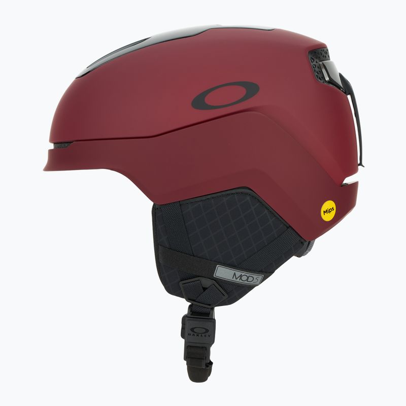 Лижний шолом Oakley Mod5 matte iron red 3