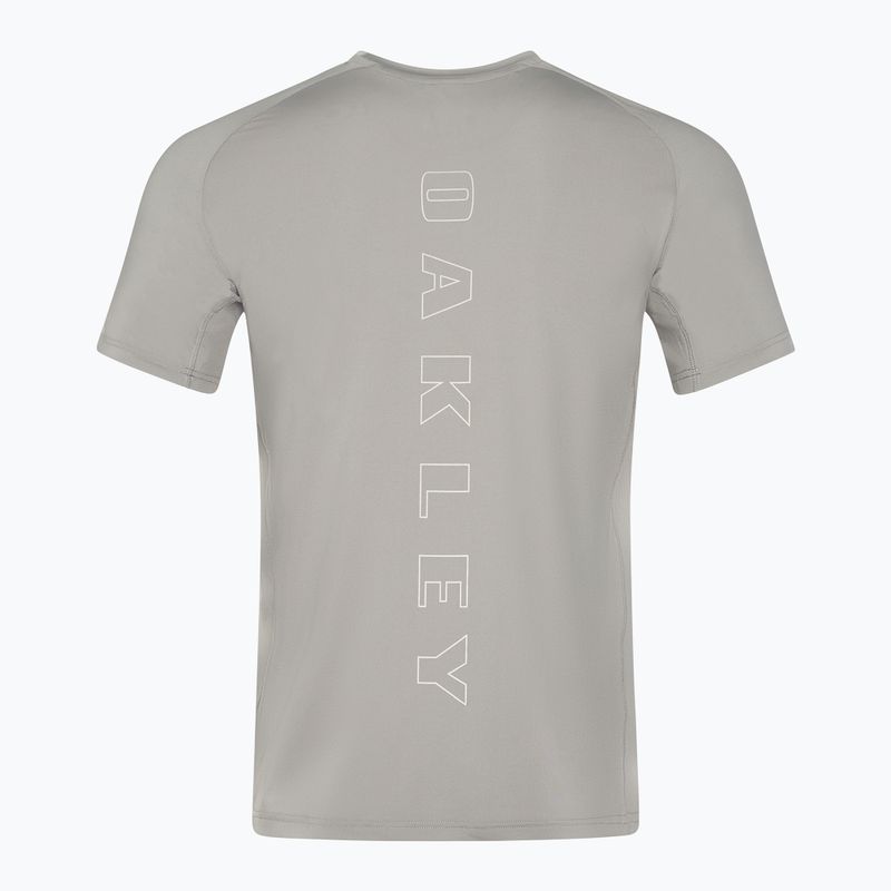 Футболка чоловіча Oakley Bark Training Tee cement 2