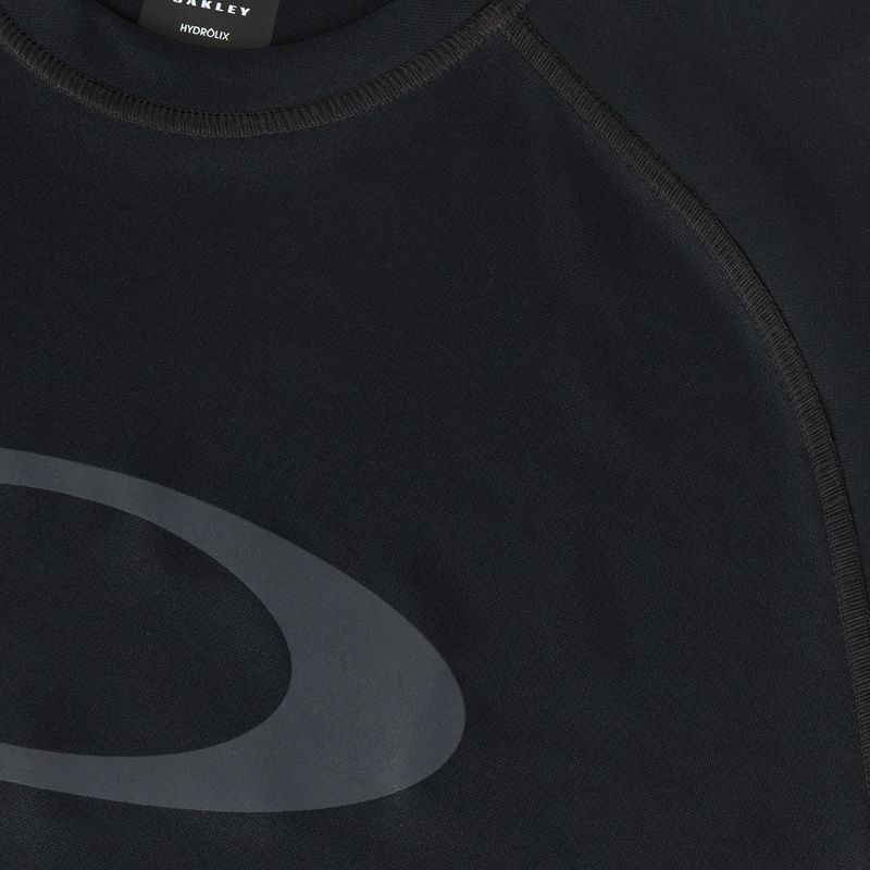Футболка для плавання чоловіча Oakley Rashguard blackout 3