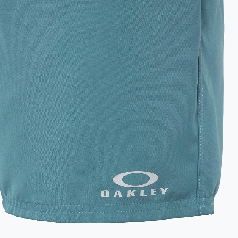 Шорти для плавання чоловічі Oakley Clear Lake 18" Volley dark pacific 3