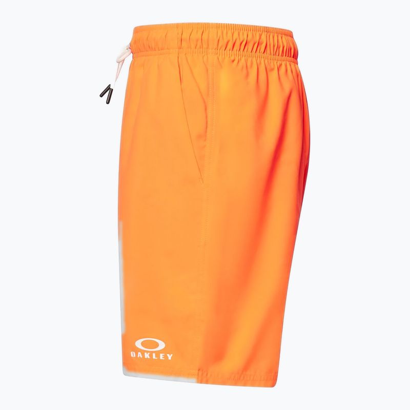 Шорти для плавання чоловічі Oakley Clear Lake 18" Volley neon orange 3
