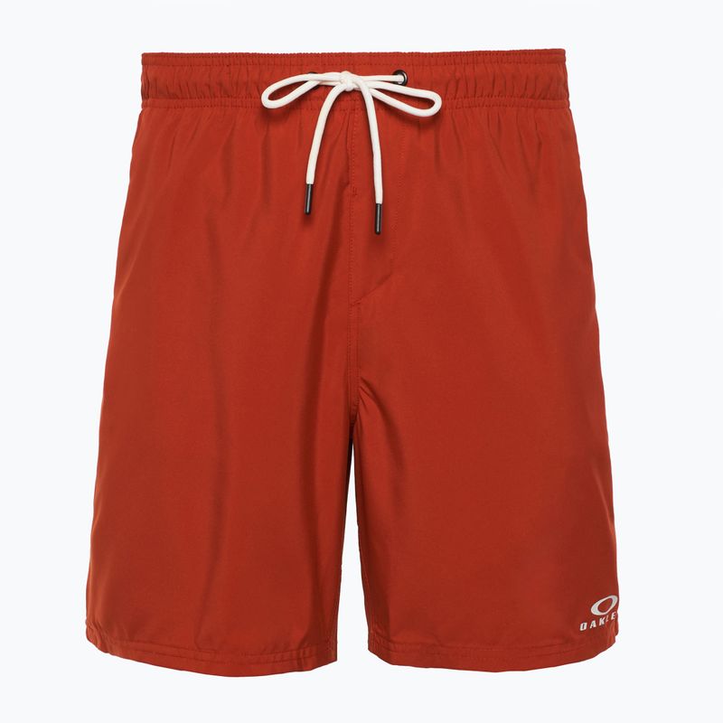 Шорти для плавання чоловічі Oakley Clear Lake 18" Volley flame red