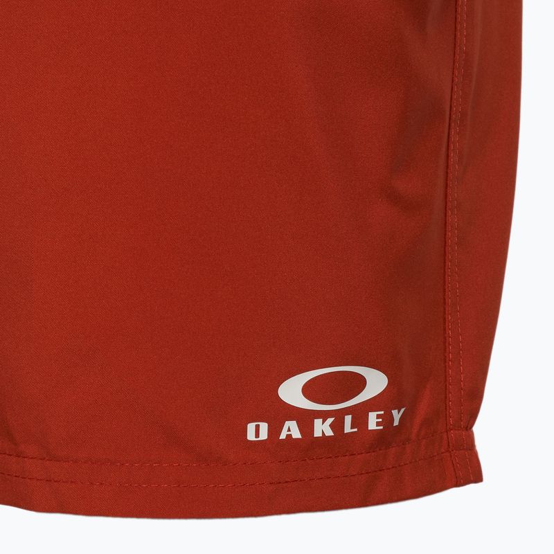 Шорти для плавання чоловічі Oakley Clear Lake 18" Volley flame red 3