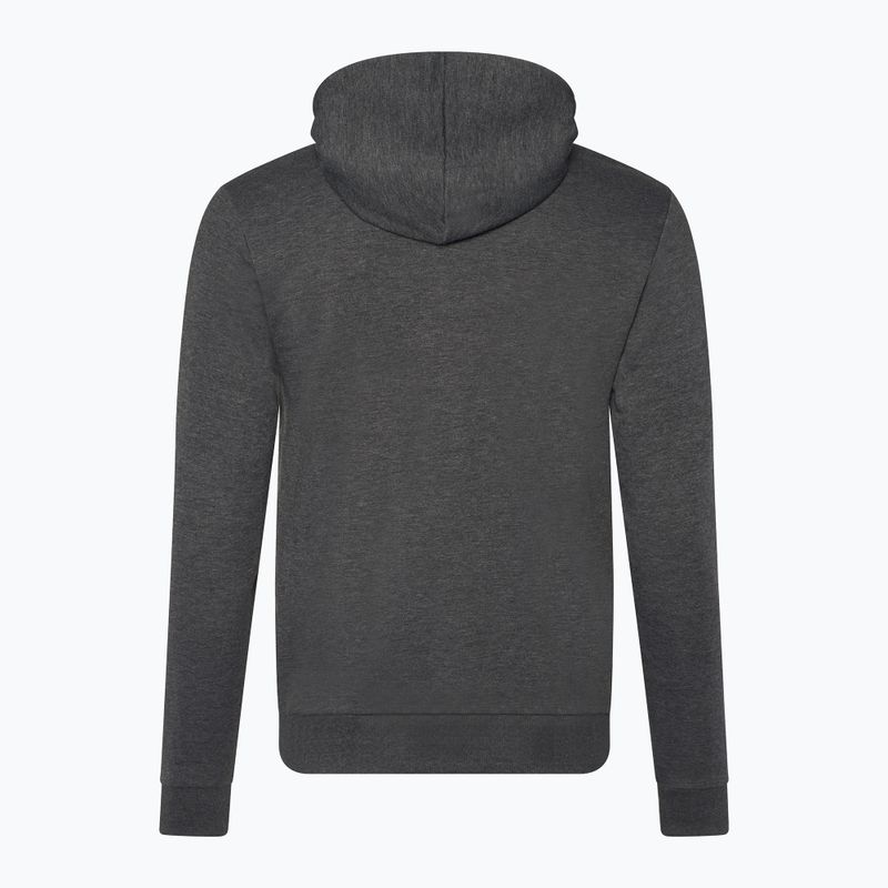 Кофта чоловіча Oakley Bark Fleece Hoodie dark grey heather 2