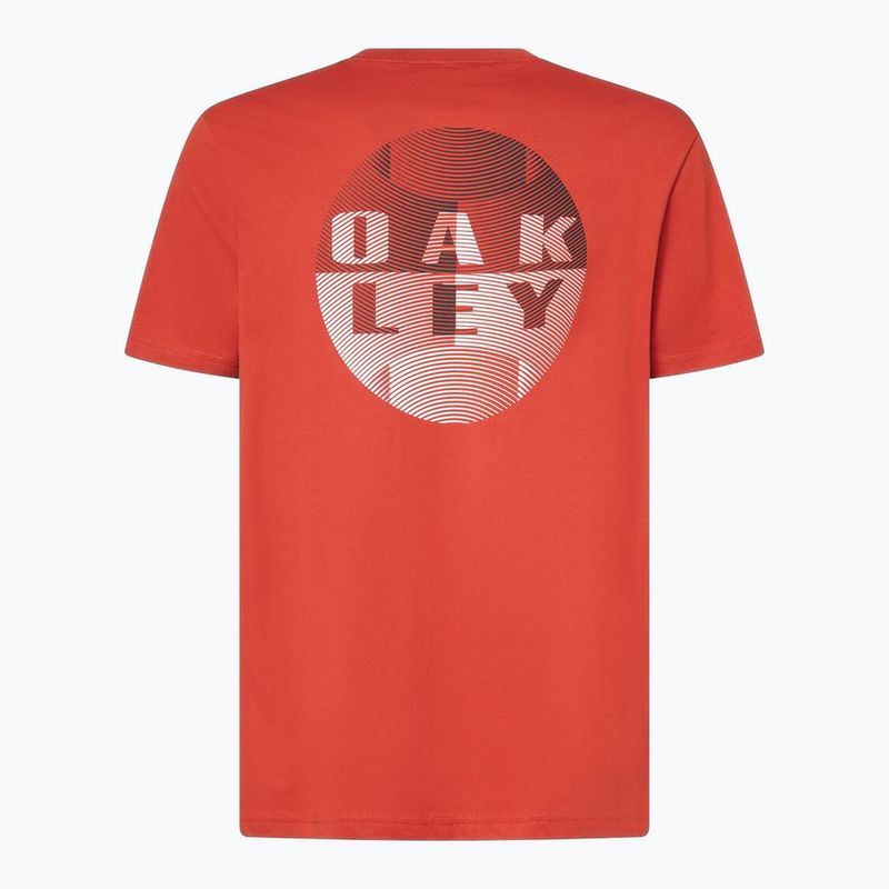 Футболка чоловіча Oakley Graphic Tee flame red 2