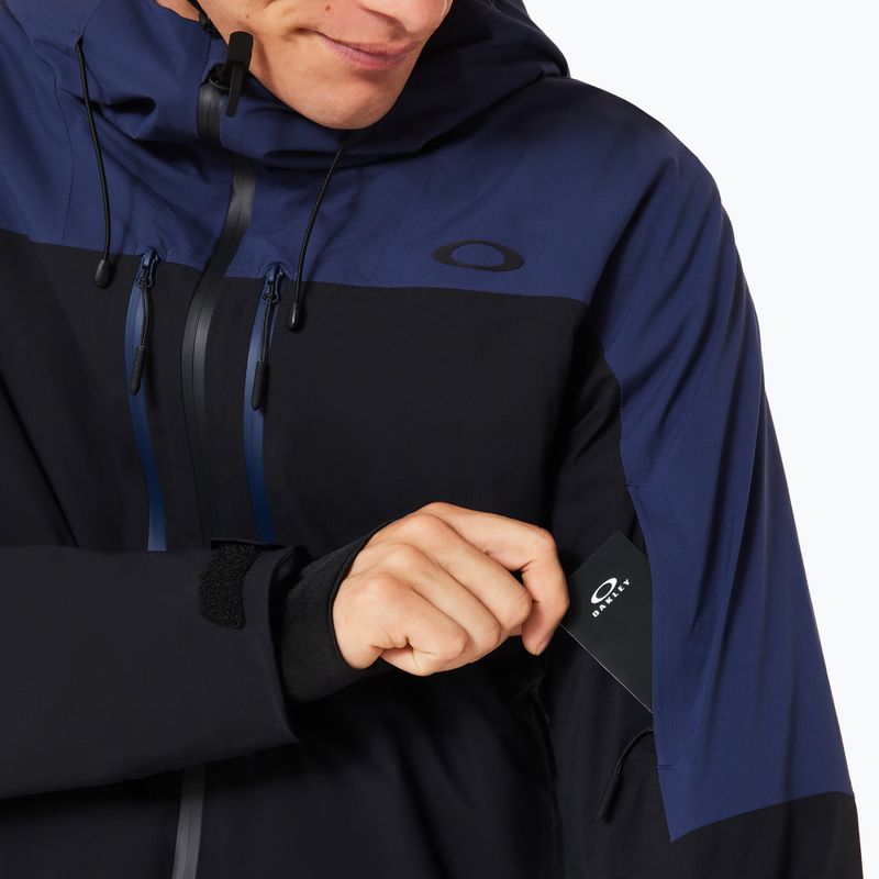 Чоловіча лижна куртка Oakley Canopy Pro Insulated abyss/black 6
