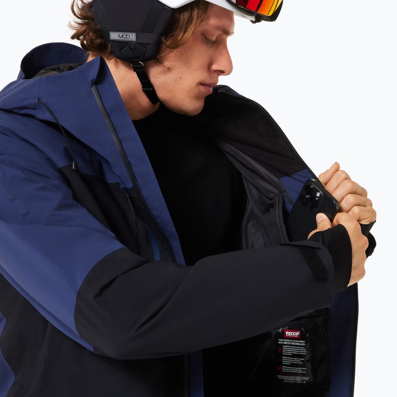 Куртка гірськолижна чоловіча Oakley Canopy Pro Insulated abyss/black 8