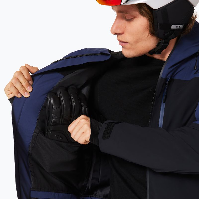 Чоловіча лижна куртка Oakley Canopy Pro Insulated abyss/black 9