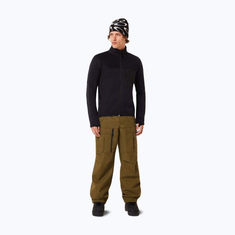 Кофта трекінгова чоловіча Oakley Canopy Pro Full Zip blackout 2