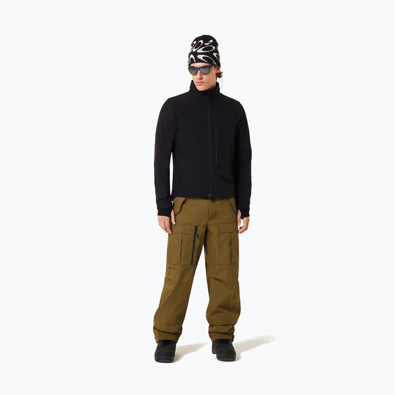 Кофта трекінгова чоловіча Oakley Canopy Pro Full Zip blackout 4