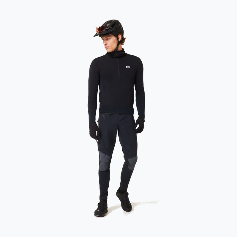 Кофта велосипедна Oakley Canopy Full Zip Hoodie blackout 2