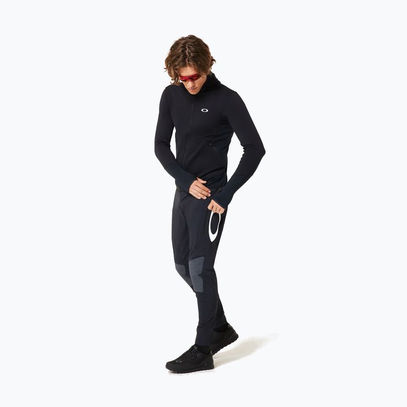 Кофта велосипедна Oakley Canopy Full Zip Hoodie blackout 4