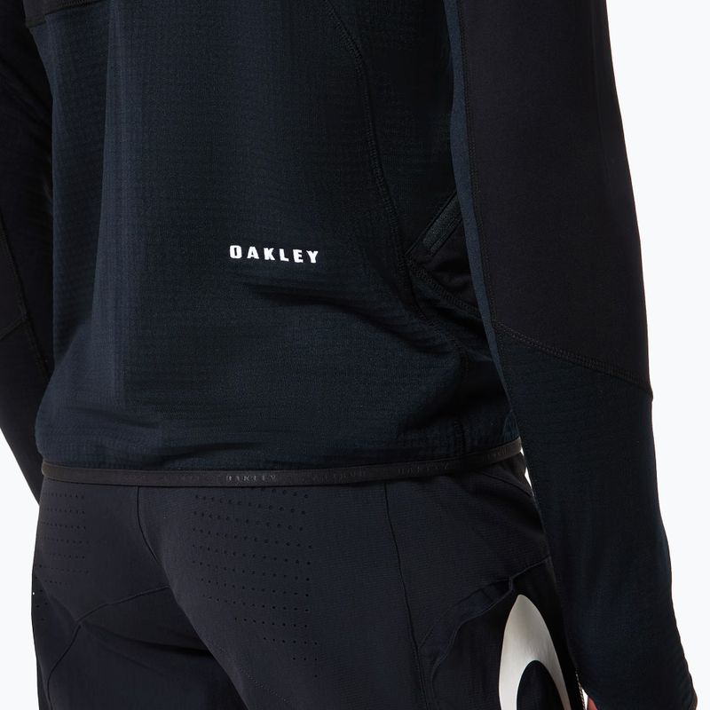 Кофта велосипедна Oakley Canopy Full Zip Hoodie blackout 7