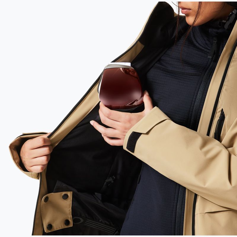 Жіноча лижна куртка Oakley Canopy Insulated pebble 11