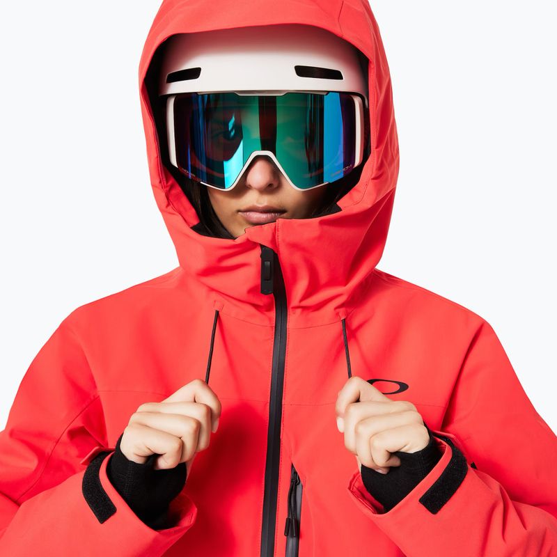 Жіноча гірськолижна куртка Oakley Canopy Insulated hibiscus red 4