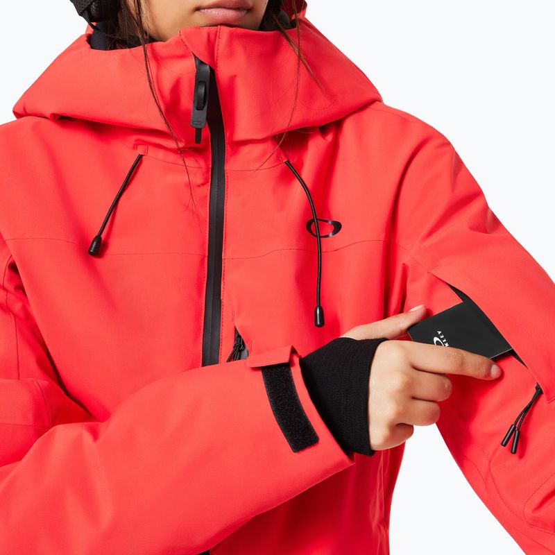Куртка гірськолижна жіноча Oakley Canopy Insulated hibiscus red 6