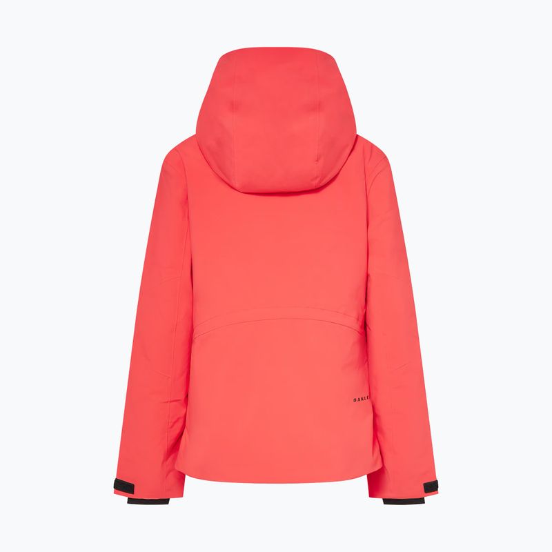Жіноча гірськолижна куртка Oakley Canopy Insulated hibiscus red 12