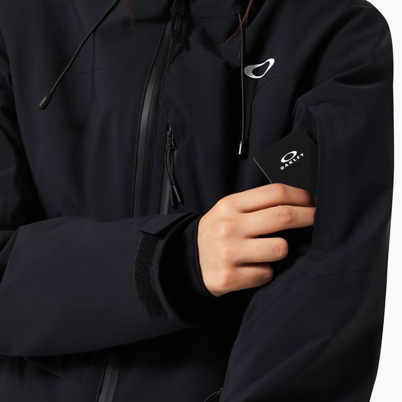 Куртка лижна жіноча Oakley Canopy Insulated blackout 10