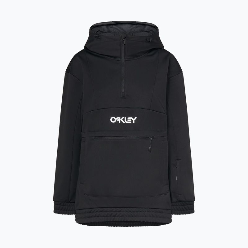Кофта софтшел жіноча Oakley TNP Nose Grab Softshell Hoodie blackout/white 8