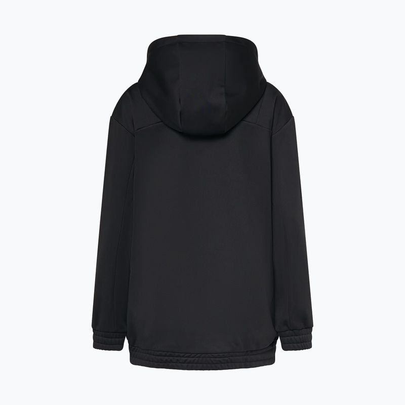 Жіноча софтшелл-худі Oakley TNP Nose Grab Softshell Hoodie blackout/white 9