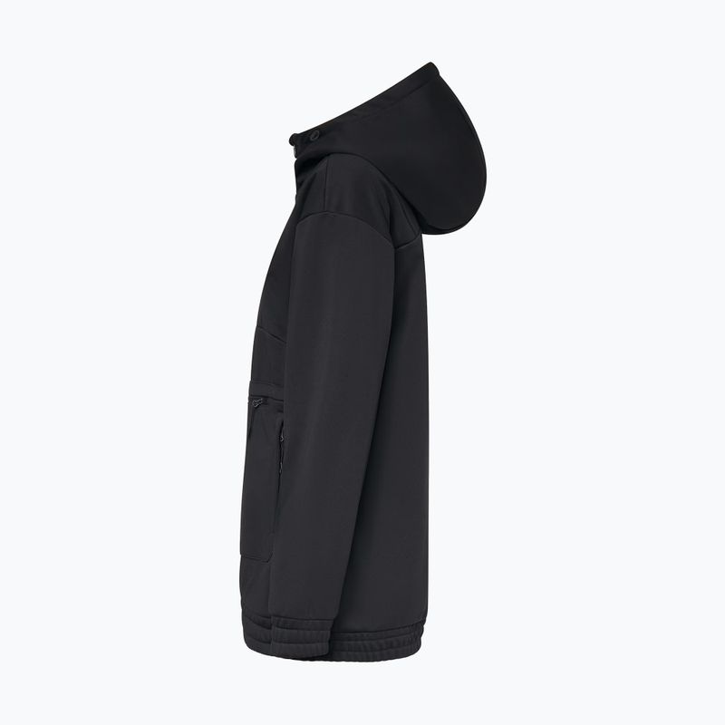 Кофта софтшел жіноча Oakley TNP Nose Grab Softshell Hoodie blackout/white 10