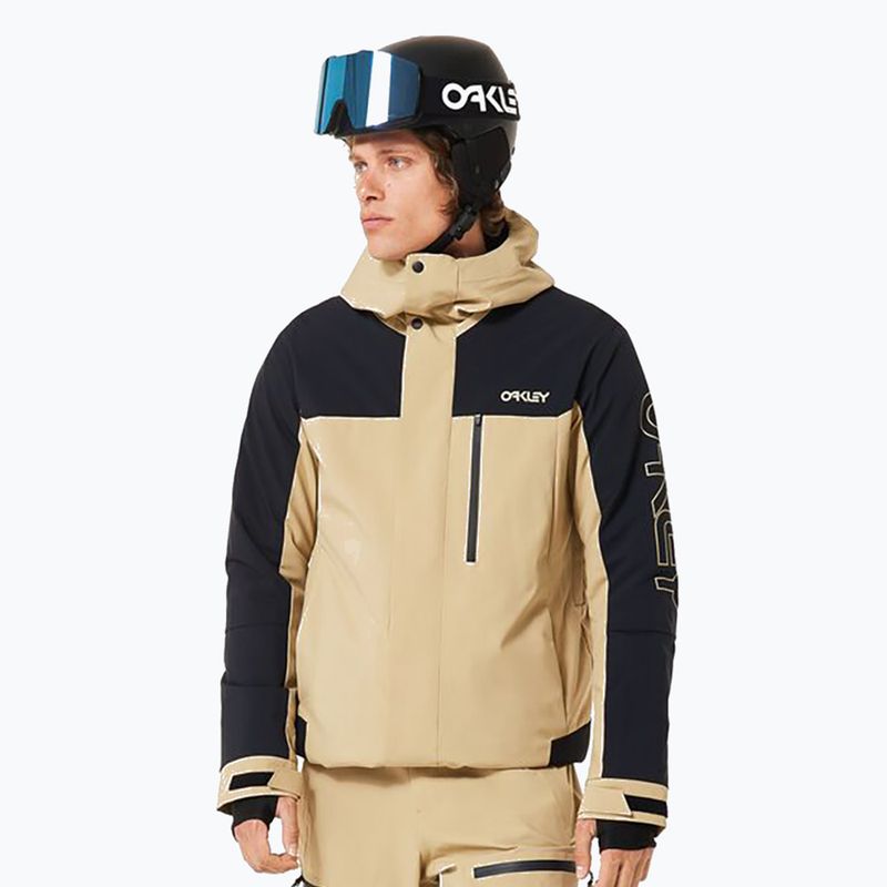 Чоловіча сноубордична куртка Oakley TNP TBT Insulated pebble