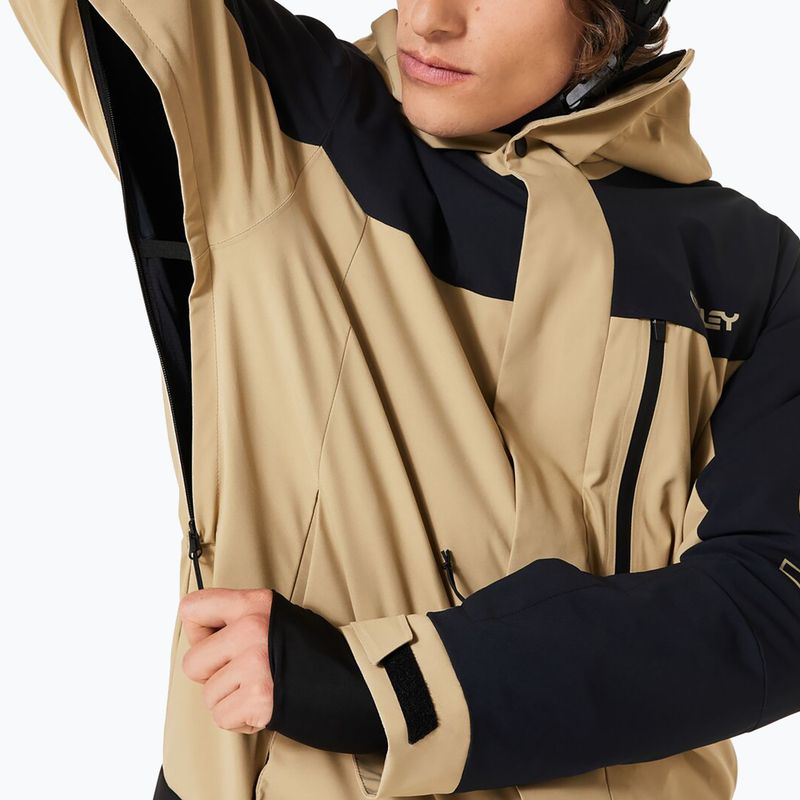 Чоловіча сноубордична куртка Oakley TNP TBT Insulated pebble 8