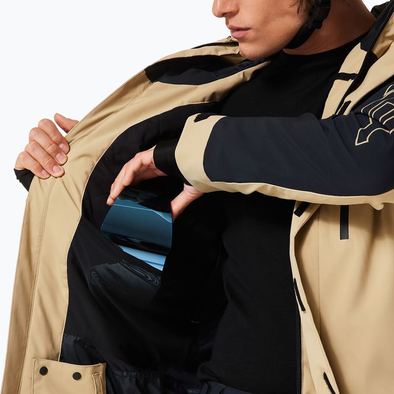 Чоловіча сноубордична куртка Oakley TNP TBT Insulated pebble 11