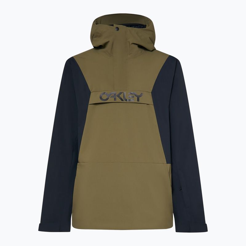 Куртка для сноуборду чоловіча Oakley TNP TBT Isulated Anorak army green 9
