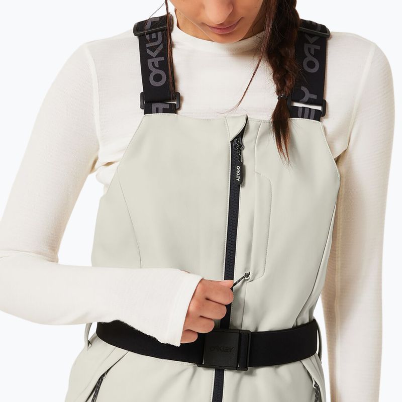 Жіночі сноубордичні штани Oakley TNP Harper Softshell Bib mist 5