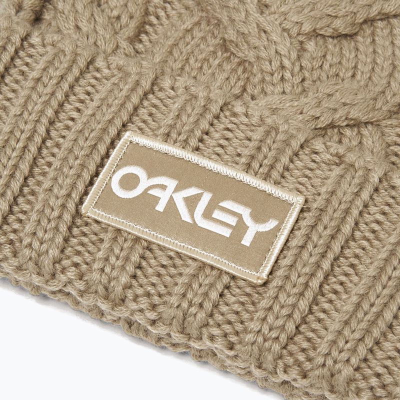 Зимова шапка Oakley Harper Pom Beanie pebble 3