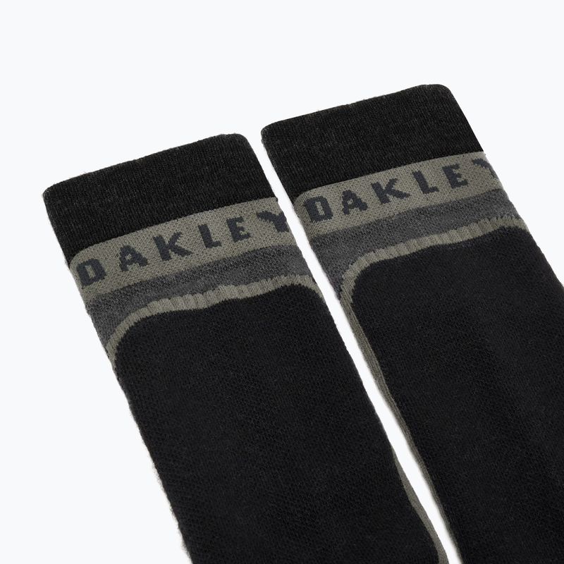 Шкарпетки гірськолижні Oakley Patrol dark grey hthr 4