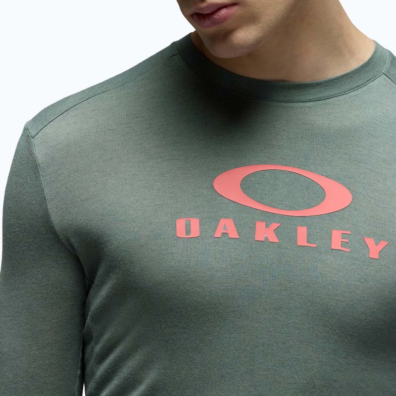 Лонгслів велосипедний чоловічий Oakley Seeker Flow LS74O aviator green 5