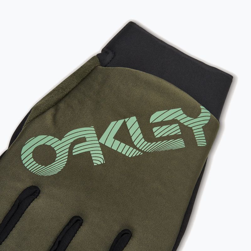 Рукавички велосипедні Oakley Seeker MTB army green 3