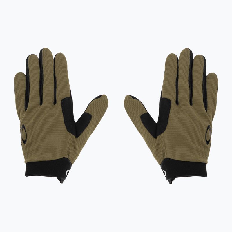 Рукавички велосипедні Oakley Seeker MTB army green 2