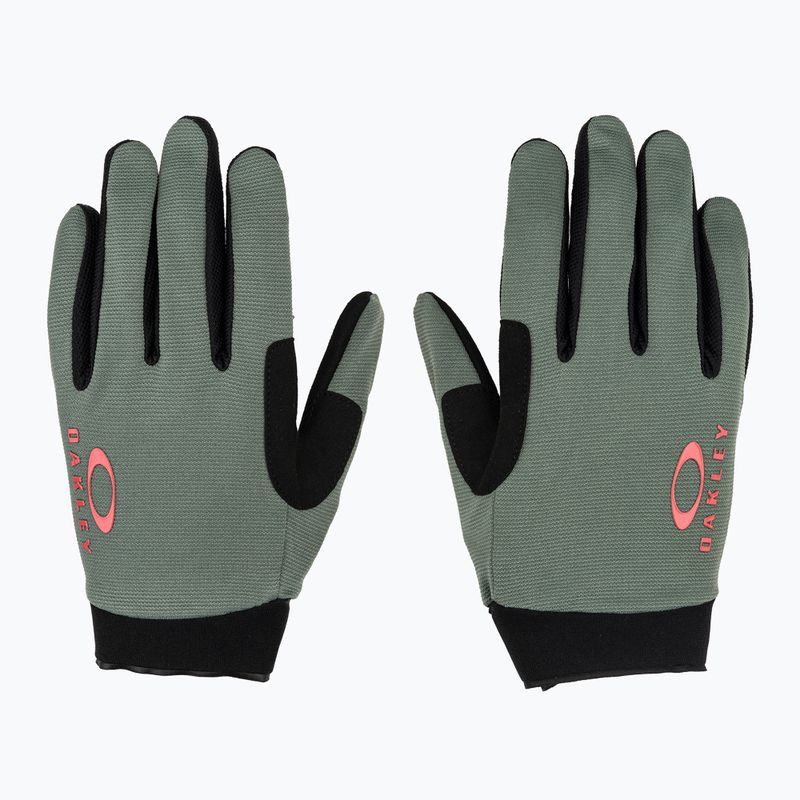 Рукавички велосипедні Oakley Seeker MTB aviator green 2