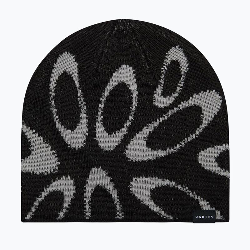 Шапка зимова Oakley Ellipse Graphic Beanie black/grey