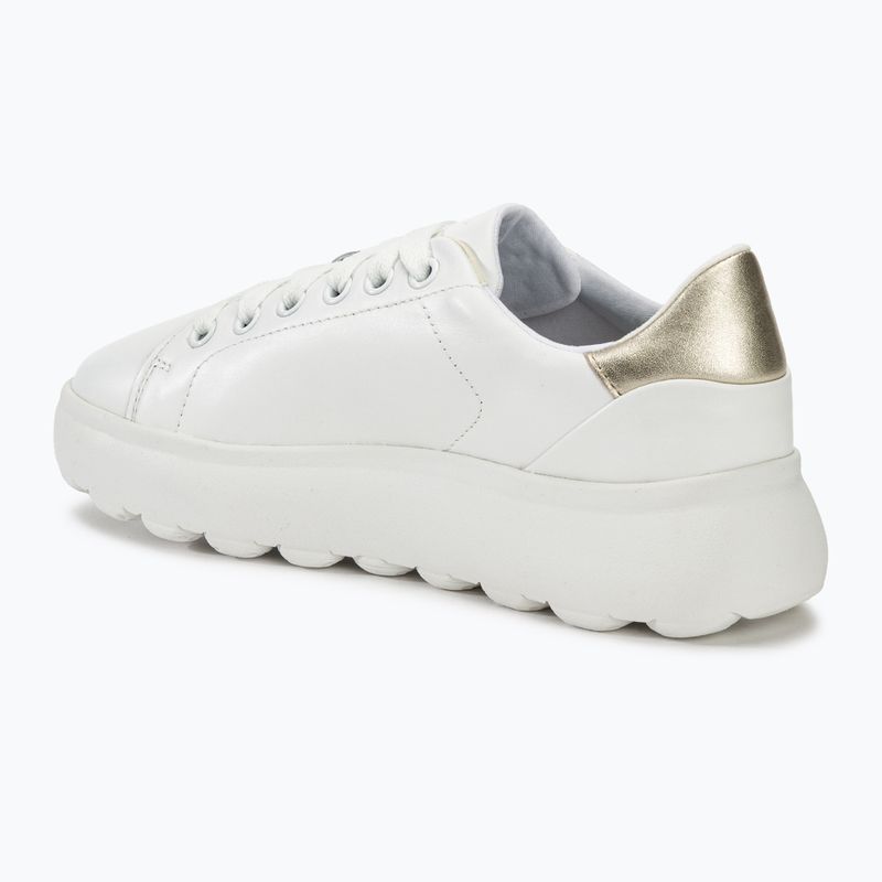 Кросівки жіночі Geox Spherica EC4.1 white/gold 4