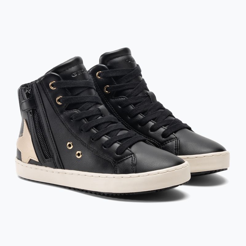 Черевики дитячі гeox Kalispera black/platinum 4