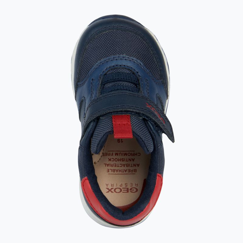 Черевики дитячі гeox Rishon navy/red 11