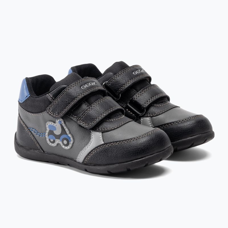 Черевики дитячі гeox Elthan black 4
