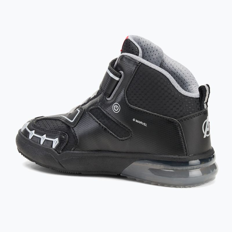 Кросівки дитячі Geox Grayjay black / silver 3
