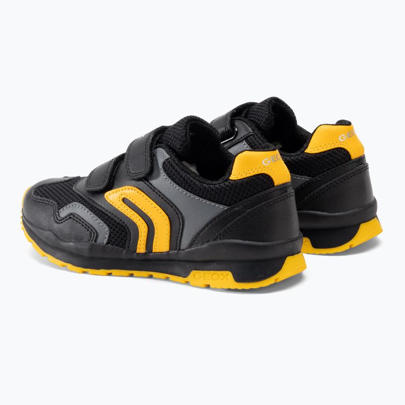 Черевики дитячі гeox Pavel black/gold 3