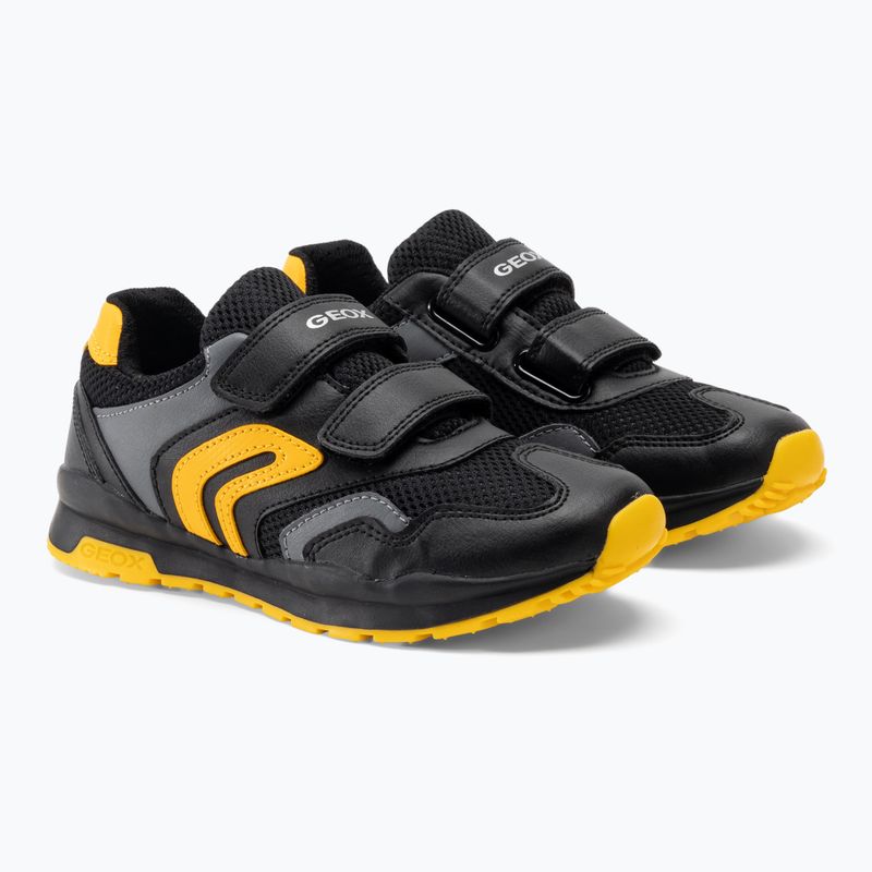 Черевики дитячі гeox Pavel black/gold 4