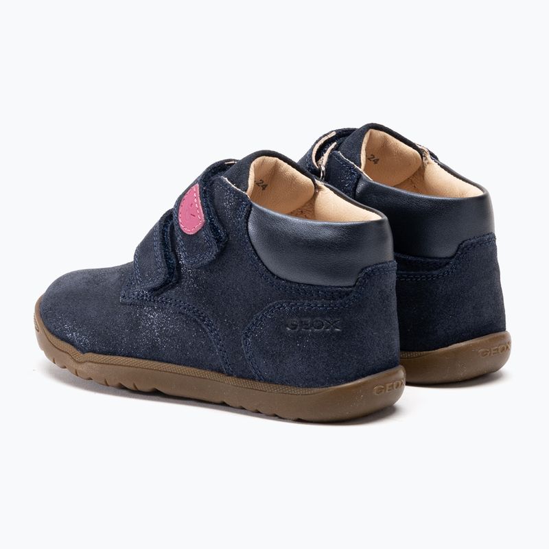 Черевики дитячі гeox Macchia dark navy B164PC 3