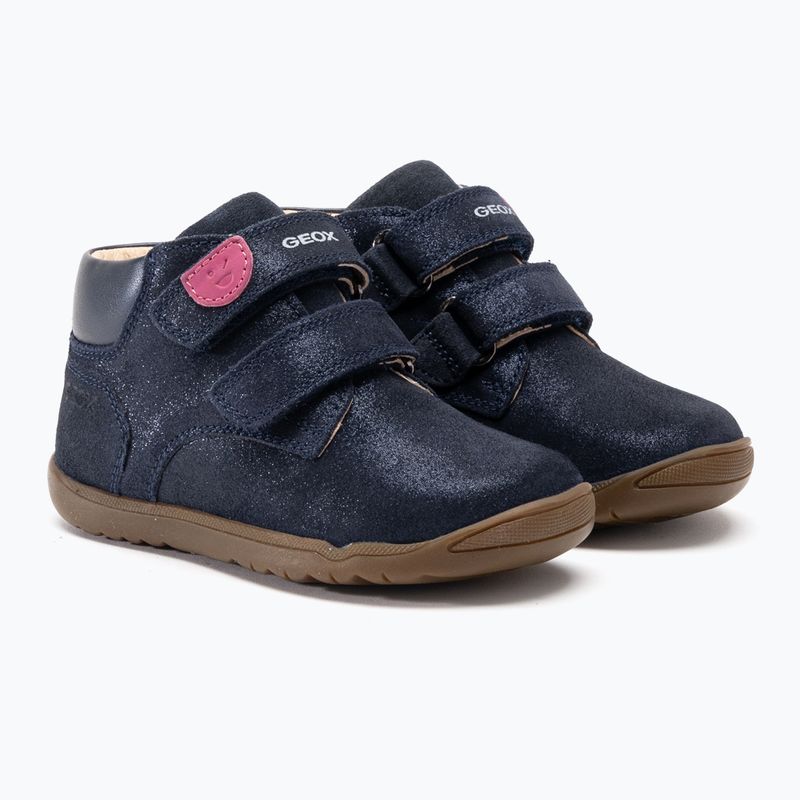 Черевики дитячі гeox Macchia dark navy B164PC 4