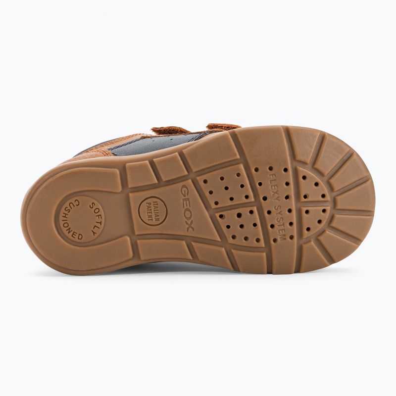 Черевики дитячі гeox Elthan tobacco/navy 5